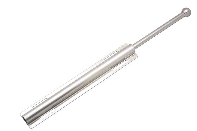 H. Bowes 12" Valet Rod Standard for Closet Satin Nickel SN Metal - Image 1